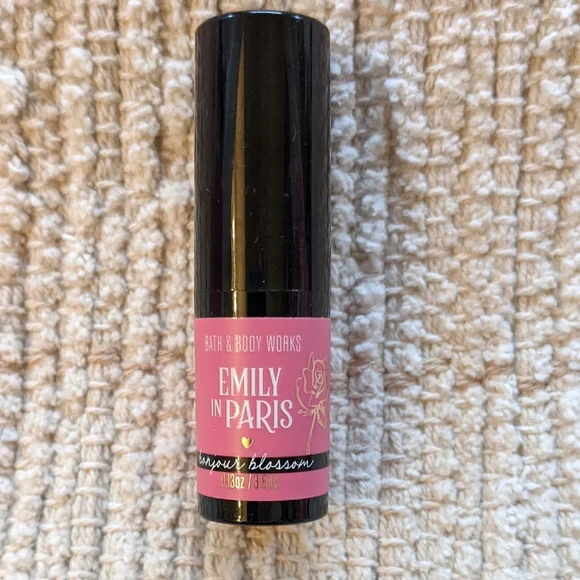 Bath & Body Works Emily In Paris Bonjour Blossom Lipstick Pink Lipstick New Seal - Picture 1 of 3